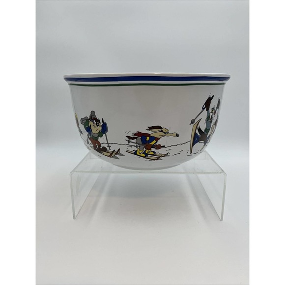 Warner Bros Looney Tunes Ceramic Bowl ‘94 amd Jar ‘97 - Picture 3 of 12